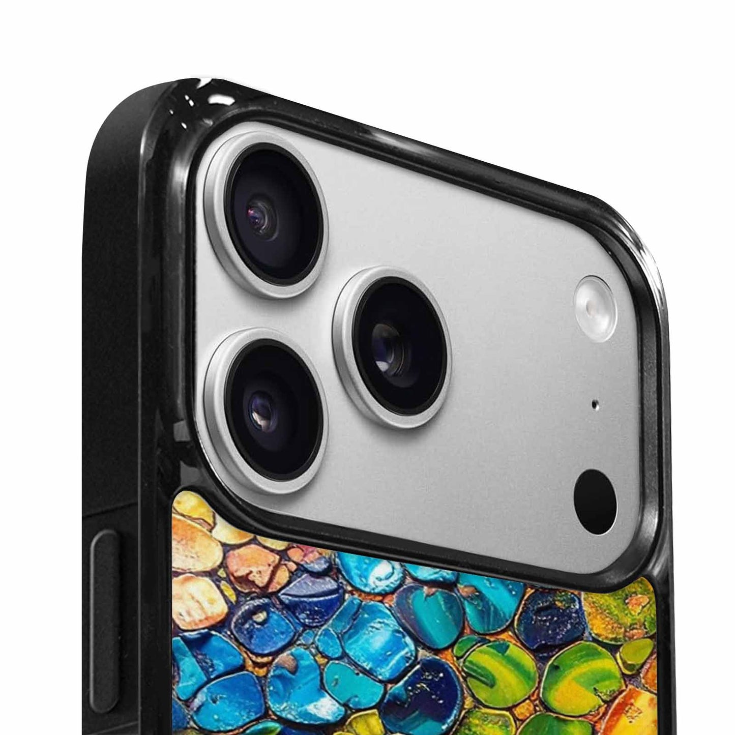 iPhone 17 Pro Case — Reptile Scale Full Color Vibrant Original, Custom Print Case Cover