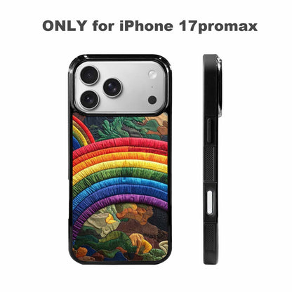 iPhone 17 Pro Max Case — Vivid Camo Rainbow Camo, Custom Print Case Cover