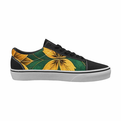 WOMEN'S Sunflower Mandala Kaleidoscope Canvas Lace-Up Cottagecore Shoes