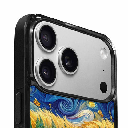 iPhone 17 Pro Max Case — Small Van Gogh Style Galaxy Space, Original Design Phone Case