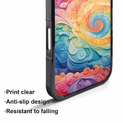 iPhone 17 Air Case — Tie Dye Swirls Tie Dye Tie, Custom Print Case Cover