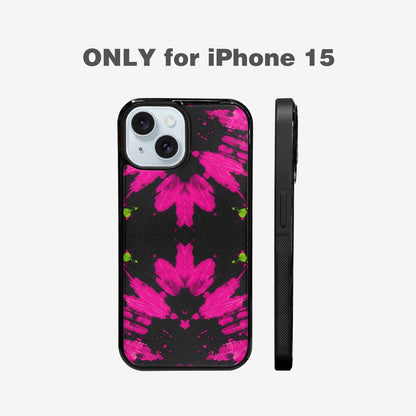 iPhone 15 Case — Acid Wash Tie Dye Pattern High, Custom Print Case Cover