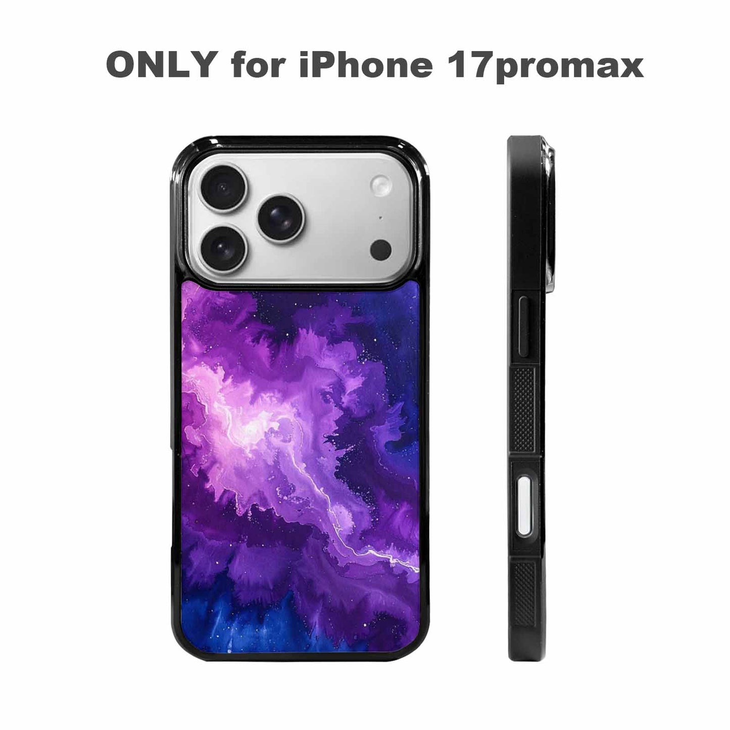 iPhone 17 Pro Max Case — Cosmic Tie Dye Pattern, Tie Dye, Custom Made Phone Cover