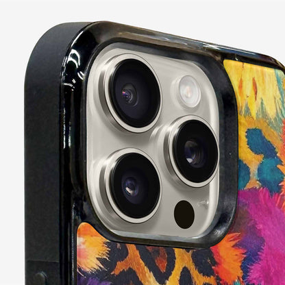 iPhone 16 Pro Case — Full Color Vibrant Animal Print Animal, Custom Phone Case