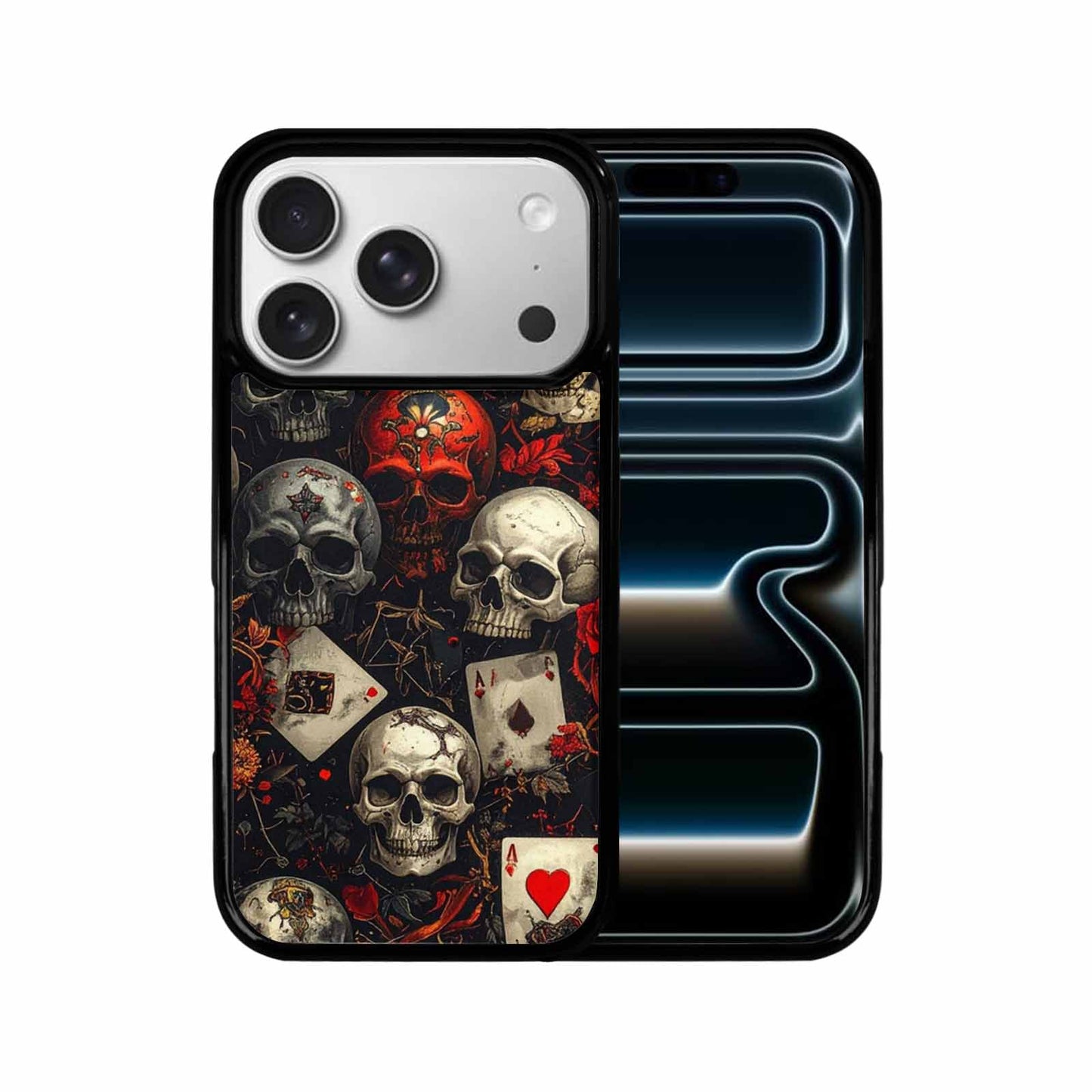 iPhone 17 Pro Case — Skull Dark Art Gothic Print Gothic, Original Design Phone Case