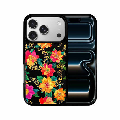 iPhone 17 Pro Case — Floral Snake Print Floral, Personalized Phone Case