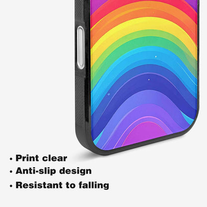 iPhone 16 Case — Rainbow Pride, Custom Art Phone Cover