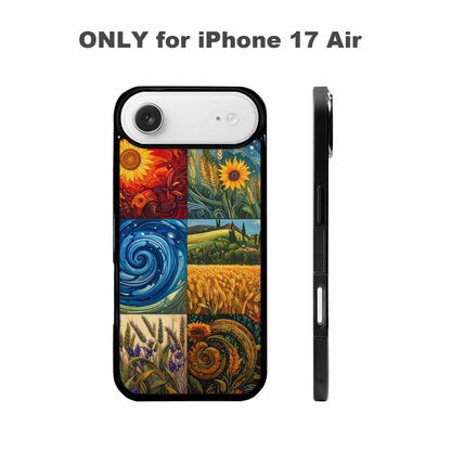 iPhone 17 Air Case — Small Van Gogh Style Swirl Galaxy, Unique Phone Case Design