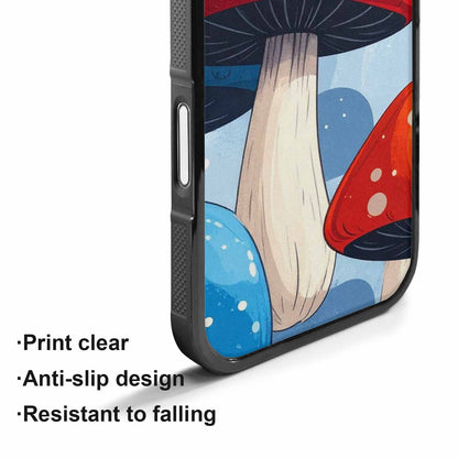 iPhone 17 Case — Vivid Winter Mushroom Cartoon Cute, Custom Print Case Cover