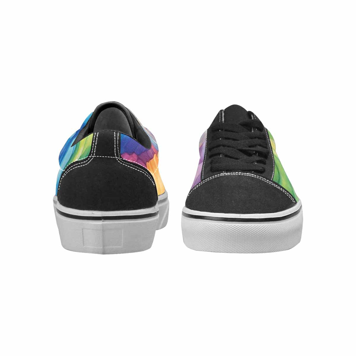 WOMEN'S Tie Lace-Up Canvas Aesthetic Custom Shoes