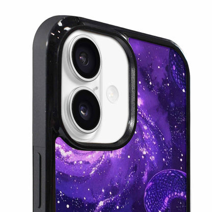 iPhone 17 Case — Galaxy Snake Print Galaxy Space, Unique Phone Case Design