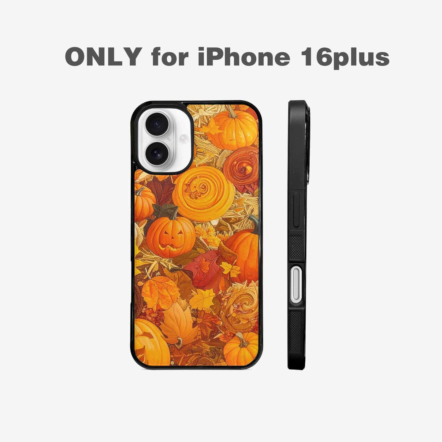 iPhone 16 Plus Case — Autumn Pumpkin Patch Autumn Pumpkin Patch, Custom Made Phone Cover