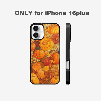 iPhone 16 Plus Case — Autumn Pumpkin Patch Autumn Pumpkin Patch, Custom Made Phone Cover