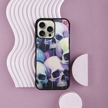 iPhone 16 Pro Max Case — Dark Black And White Color Tone, Custom Print Case Cover
