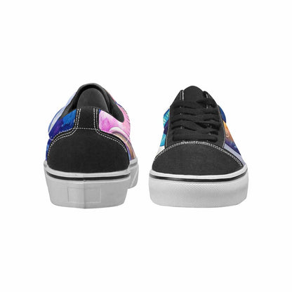 WOMEN'S Cartoon Eyeballs Galaxy Canvas Lace-Up Dreamcore Sneakers
