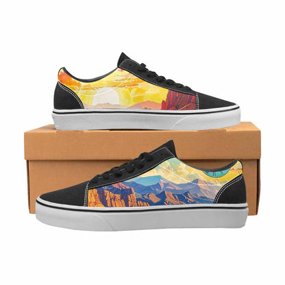 WOMEN'S Surreal Dream Fragment Lace-Up Canvas Y2K Custom Shoes