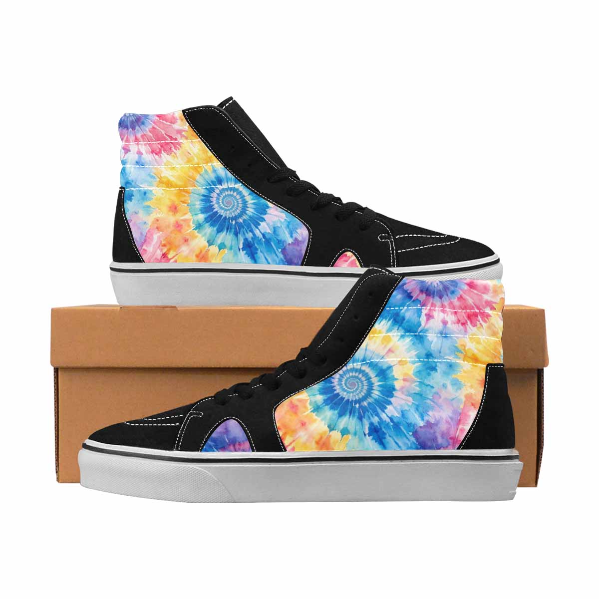 MEN'S Tie Dye Swirl Art 8 Ferion