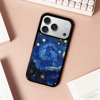 iPhone 17 Pro Case — Starry Night Galaxy Space, Custom Art Phone Cover