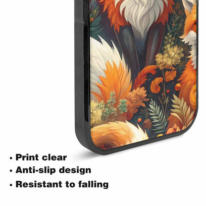 iPhone 15 Plus Case — Fox Forest Fox Forest Pattern Hundreds, Unique Phone Case Design