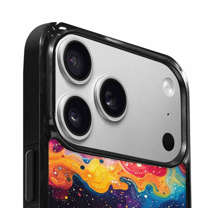 iPhone 17 Pro Max Case — Galaxy Art Colorful Cosmic Galaxy Space, Custom Phone Case