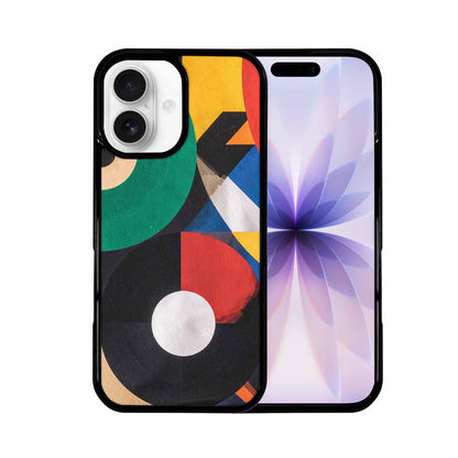 iPhone 17 Case — Memphis Art Pattern Retro Vintage, Custom Phone Case