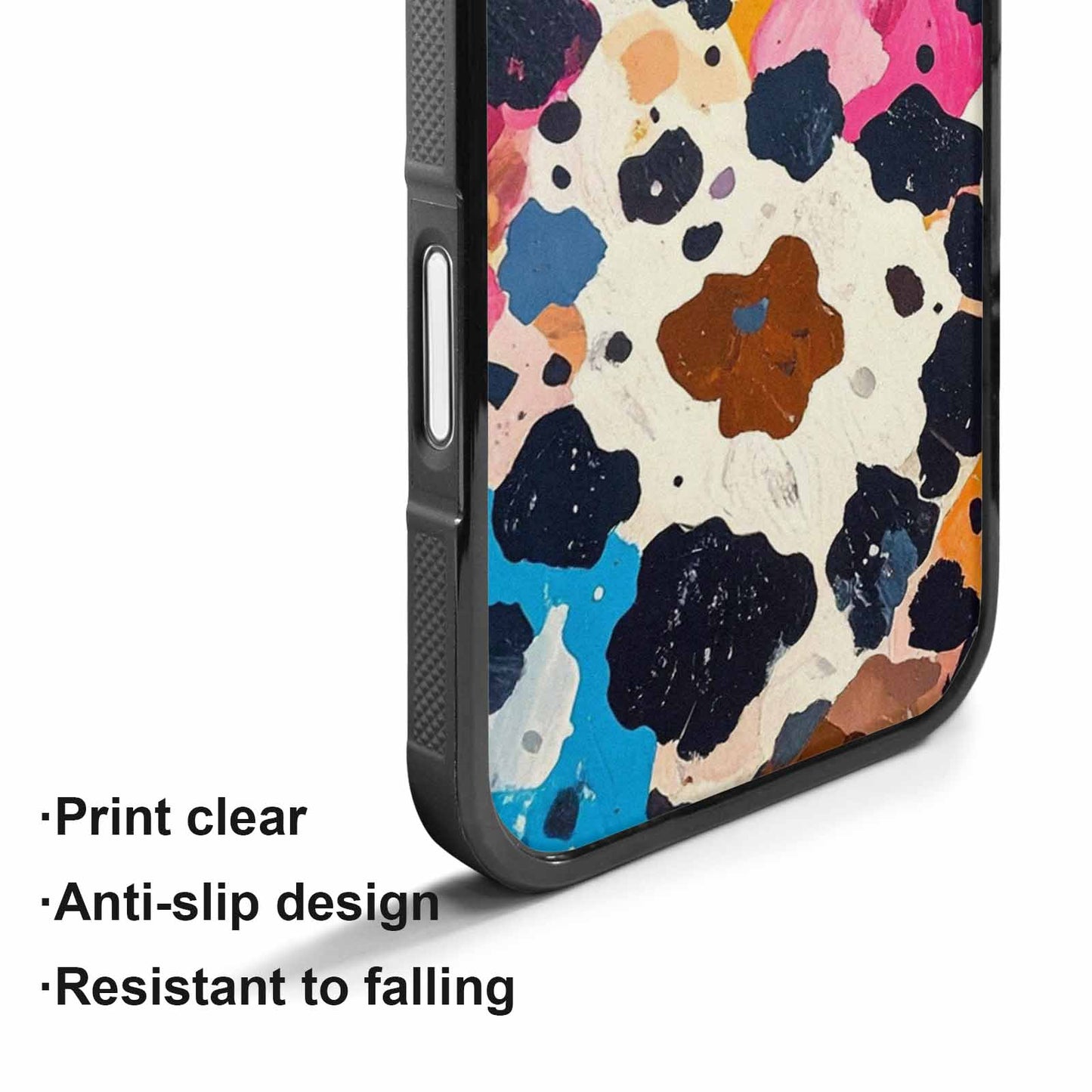 iPhone 17 Case — Small Cow Animal Print Animal Print, Unique Phone Case Design