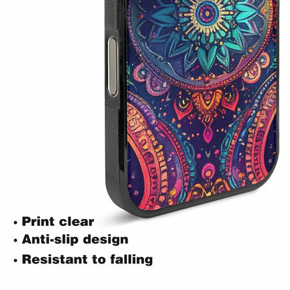 iPhone 16 Pro Max Case — Paisley Mandala, Unique Phone Case Design