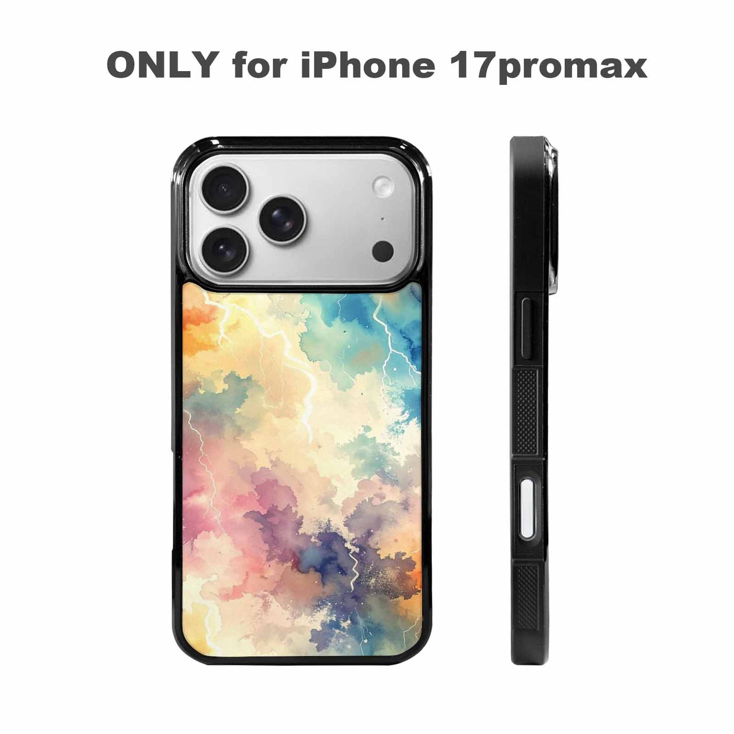 iPhone 17 Pro Max Case — Vintage Spring Lightning Retro Vintage, Original Design Phone Case
