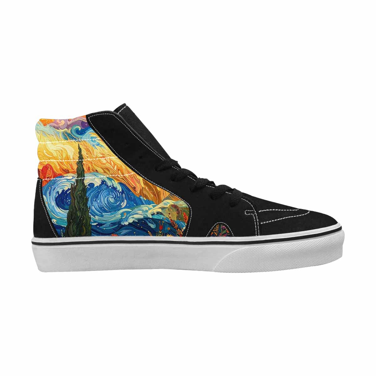 WOMEN'S Blend All Versions High Top Canvas Aesthetic Sneakers