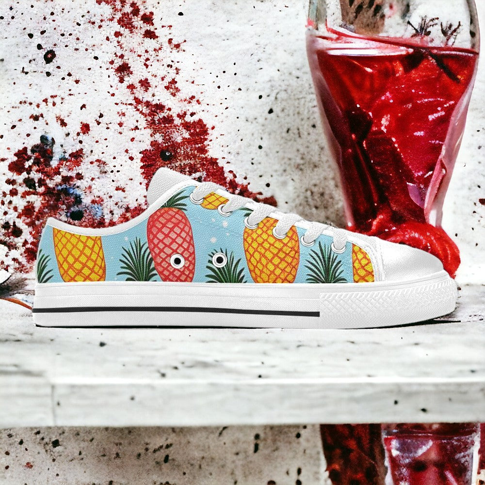 Jellyfish Green Emerald Stunning MEN Bold Art - Freaky Shoes | Custom Art Sneakers