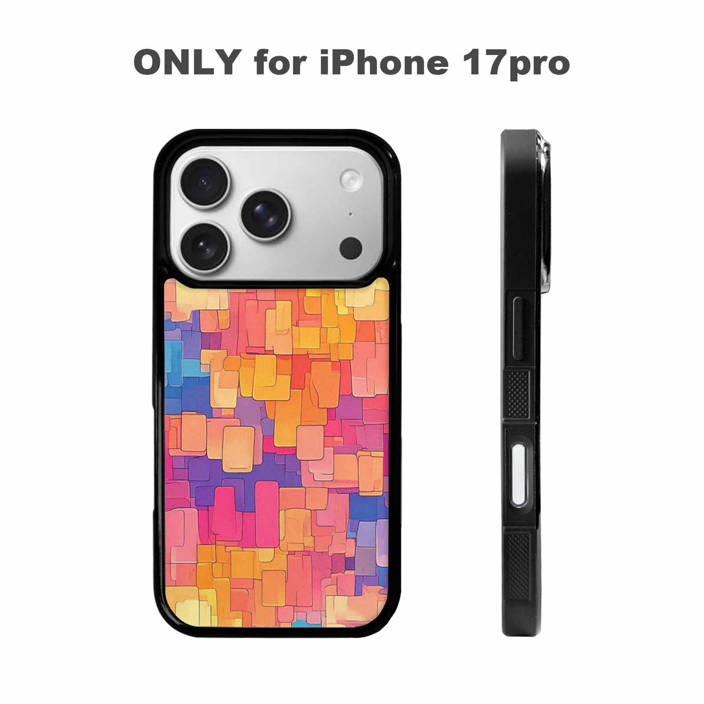 iPhone 17 Pro Case — Color Gradient Fade Pattern Hundreds Original, Custom Designed Case Cover