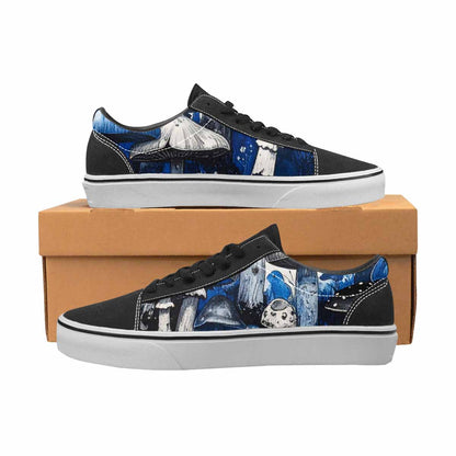 WOMEN'S Mushrooms (general) Lace-Up Canvas Y2K Custom Shoes