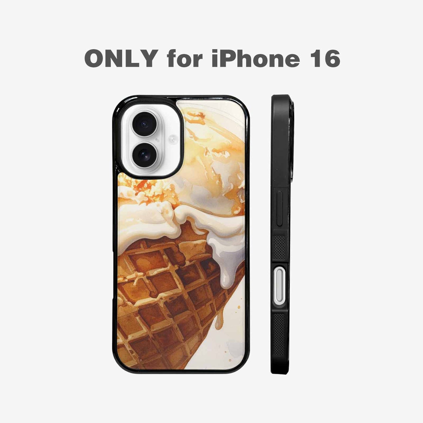 iPhone 16 Case — Extreme Close Up Shot Only Drippig, Customized Protective Case