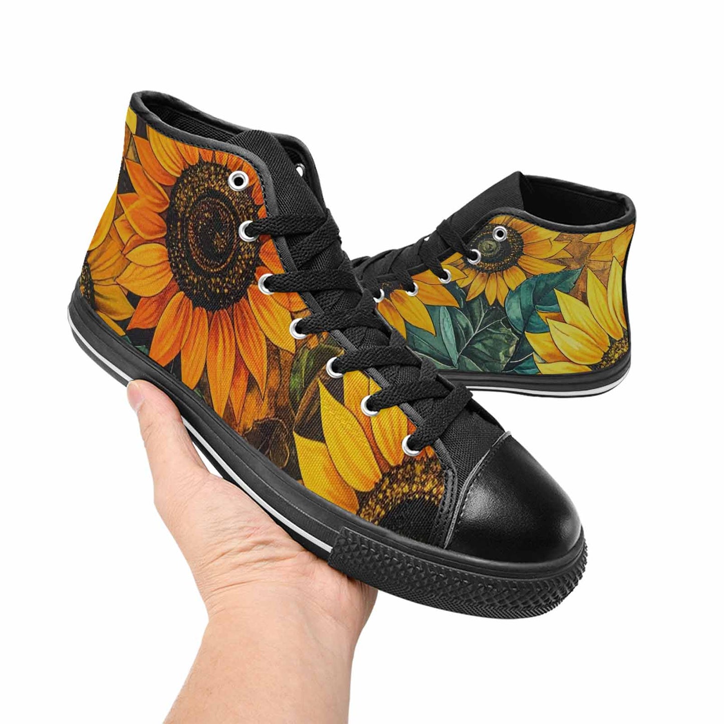 WOMEN'S Blend Melt Them High Top Canvas Y2K Custom Shoes