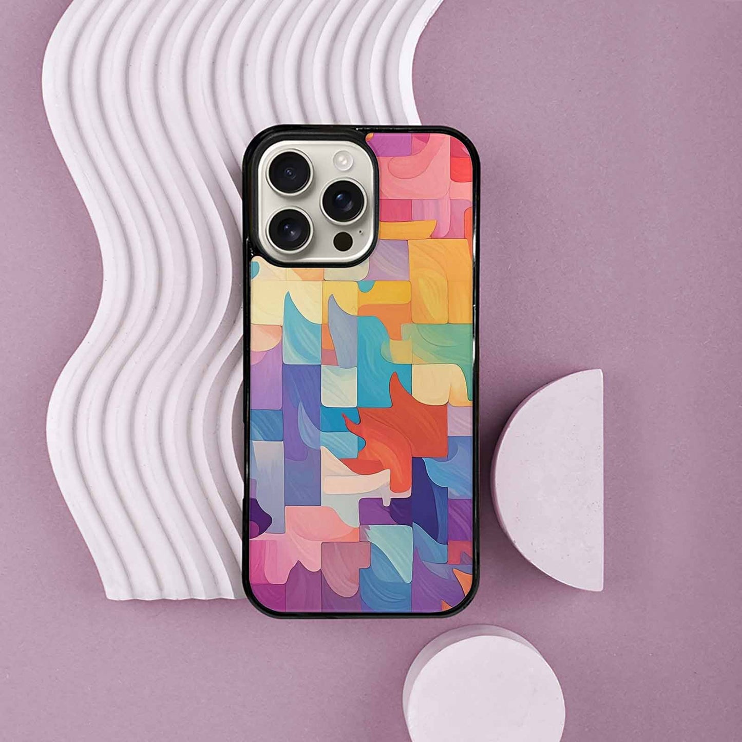 iPhone 16 Pro Max Case — Color Gradient Fade Pattern Hundreds Of, Custom Phone Case