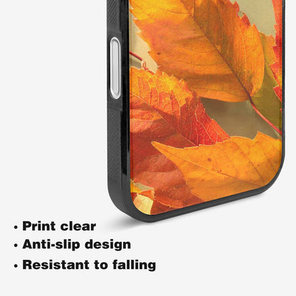 iPhone 16 Plus Case — Autumn Leaves, Original Design Phone Case