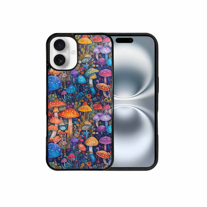 iPhone 16 Plus Case — Mushrooms General Mushrooms Pa, Unique Phone Case Design
