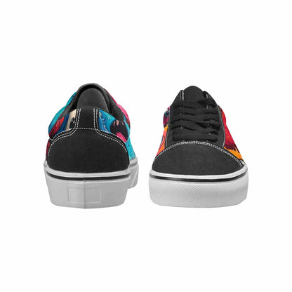 WOMEN'S Monsters (general) Cartoon Monst Lace-Up Canvas Dreamlike Custom Shoes