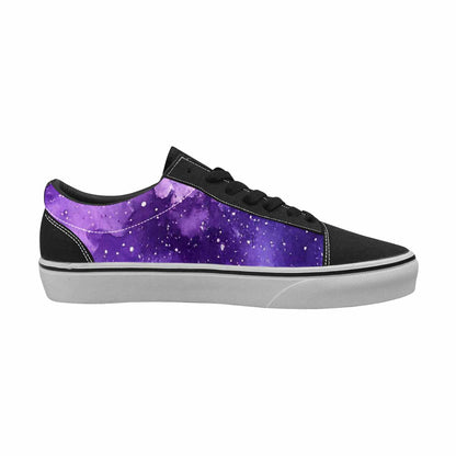 WOMEN'S Galaxy Art - Canvas Lace-Up Surreal Custom Shoes
