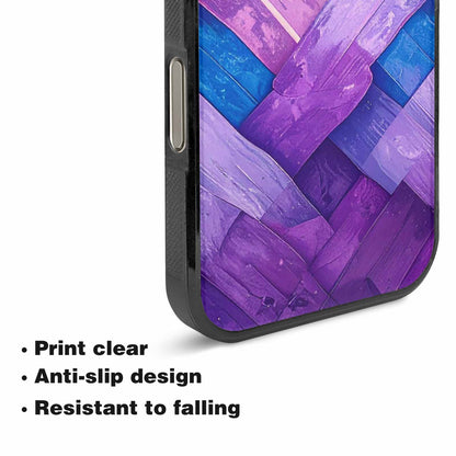 iPhone 16 Pro Max Case — Bisexual Flag Color Theme Small Rainbow, Custom Art Phone Cover