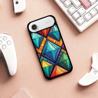 iPhone 17 Air Case — Vintage Summer Diamond Retro Vintage, Custom Phone Case