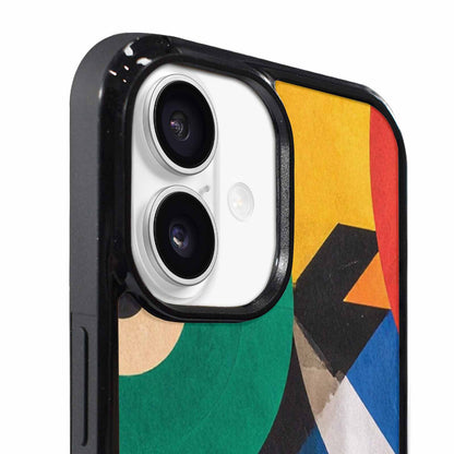 iPhone 17 Case — Memphis Art Pattern Retro Vintage, Custom Phone Case