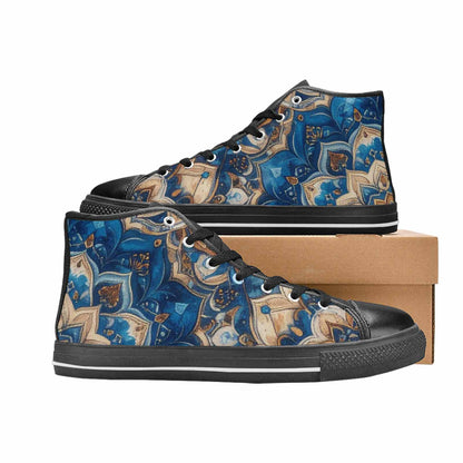 MEN'S Mandala High Top Canvas Grunge Shoes