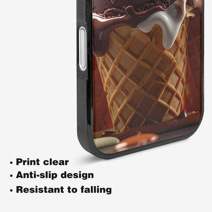 iPhone 16 Plus Case — Extreme Close Up Shot Only Drippig, Custom Made Phone Cover