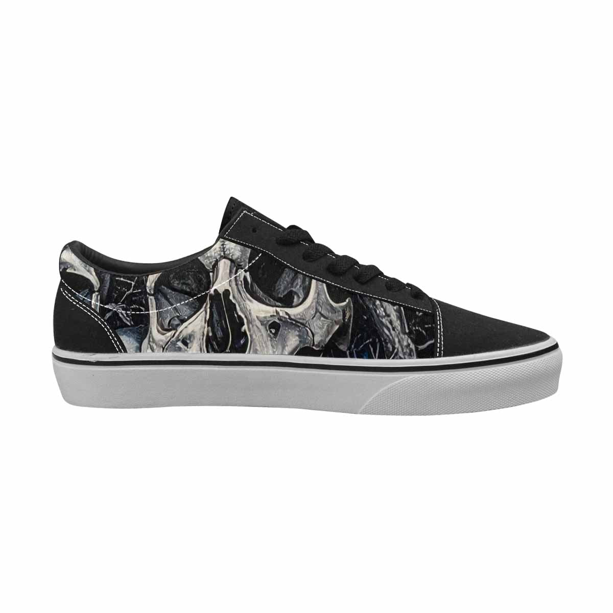 WOMEN'S Skull Roses Lace-Up Canvas Dreamlike Shoes
