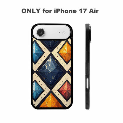 iPhone 17 Air Case — Vintage Summer Diamond Retro Vintage, Customized Protective Case