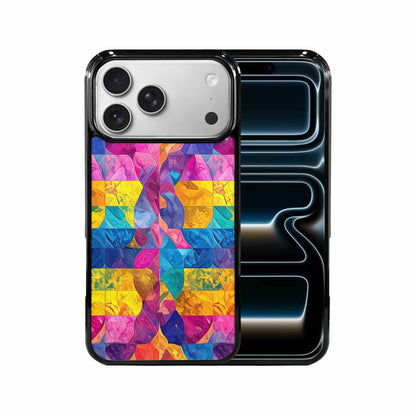 iPhone 17 Pro Max Case — Pansexual Flag Color Theme Original Art, Custom Print Case Cover