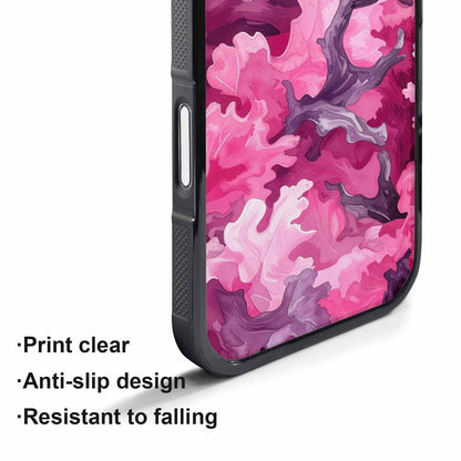 iPhone 17 Pro Case — Small Military Camouflage Blotch Pattern Camo, Unique Phone Case Design