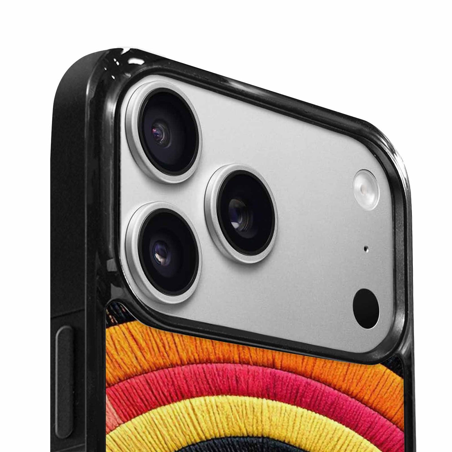 iPhone 17 Pro Case — Vivid Camo Progress Pride Camo, Custom Designed Case Cover
