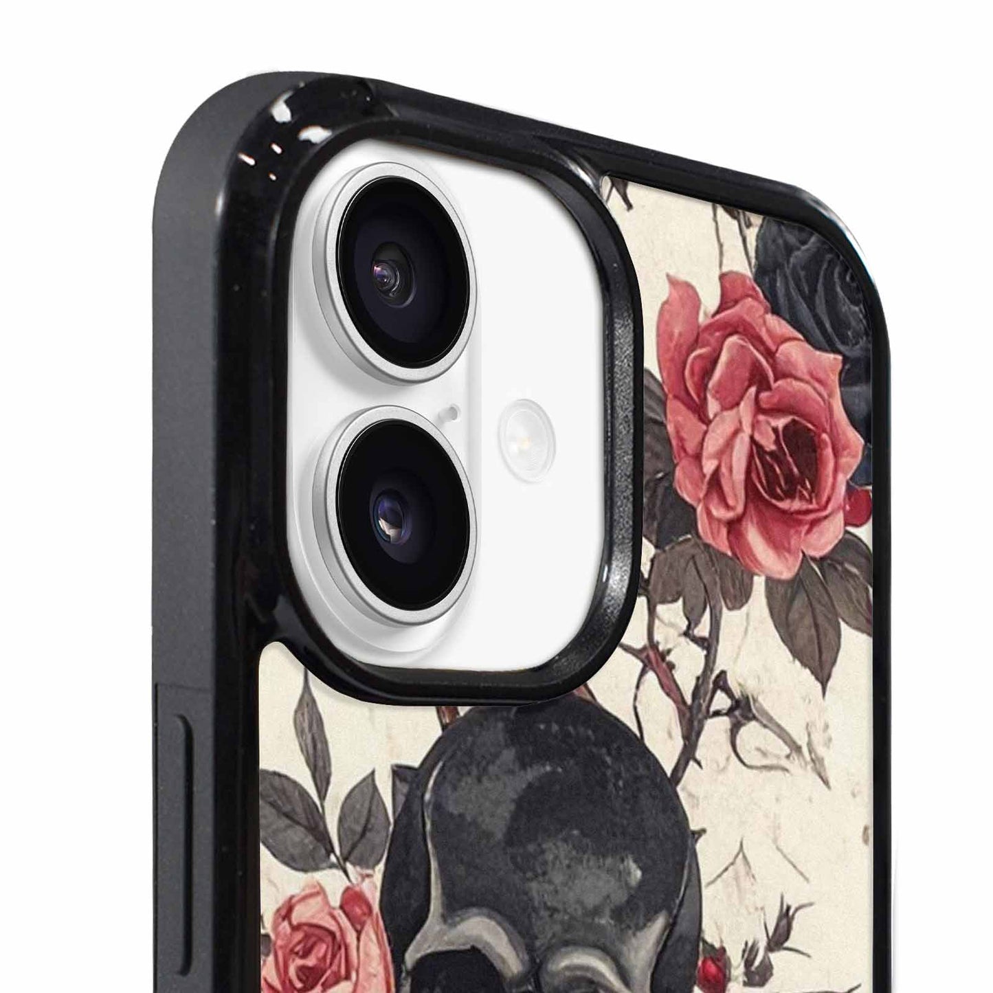 iPhone 17 Case — Skulls Roses And Skulls Gothic Skulls, Custom Designed Case Cover